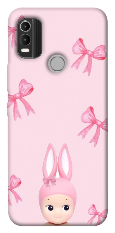 Чохол на Nokia C21 Plus Ribbon Bunny фото 1 з 1