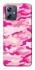 Чехол на Motorola Moto G54 camouflage pink фото 1 из 1