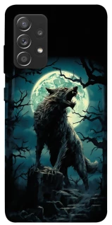 Чохол на Samsung Galaxy A72 4G / A72 5G Вовк під місяцем фото 1 з 1