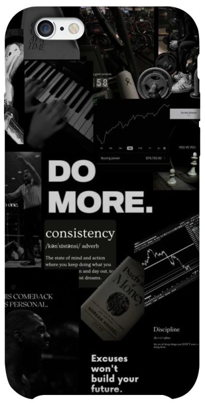 Чехол на Apple iPhone 6/6s (4.7") Do more фото 1 из 1