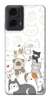 Чехол на Motorola Moto G04 Funny Pets фото 1 из 1