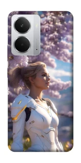 Чехол на Realme 14 Cyber space girl ver.1 фото 1 из 1