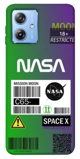 Чохол на Motorola Moto G84 NASA ver.2 фото 1 з 1
