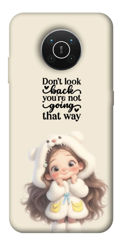 Чохол на Nokia X10 / X20 Don't look back фото 1 з 1
