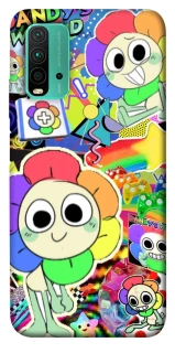 Чохол на Xiaomi Redmi Note 9 4G / Redmi 9 Power Dandy world collage фото 1 з 1