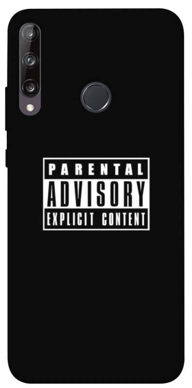 Чохол на Huawei P40 Lite E Parental Advisory Label фото 1 з 1
