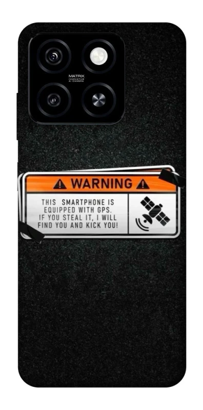 Чохол на ZTE Blade A55 4G Warning фото 1 з 1