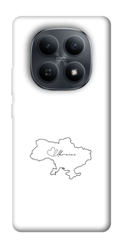 Чохол на Xiaomi Redmi Note 15 4G/5G (EU) Ukraine map фото 1 з 1