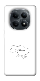 Чохол на Xiaomi Redmi Note 15 4G/5G (EU) Ukraine map фото 1 з 1
