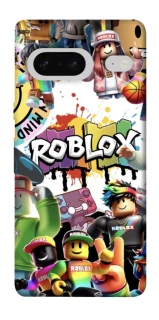 Чехол на Google Pixel 7 Roblox Characters Collage фото 1 из 1