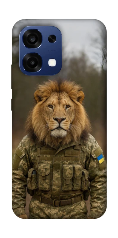 Чохол на Oppo A6 Pro 4G/5G Лев захисник фото 1 з 2