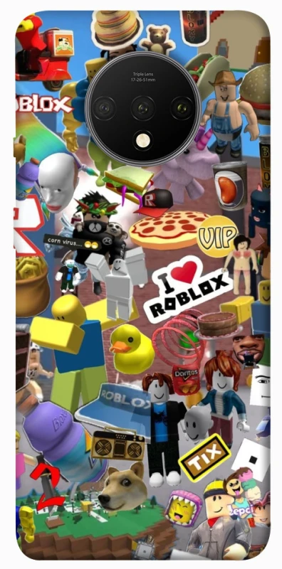 Чохол на OnePlus 7T Roblox collage ver.5 фото 1 з 1