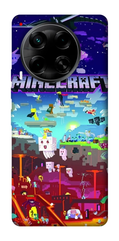 Чохол на TECNO Camon 30 (CL6) Minecraft world фото 1 з 1