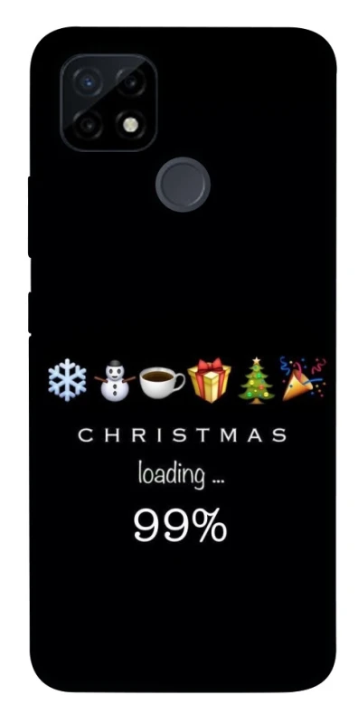 Чохол на Realme C12 Christmas Loading фото 1 з 1