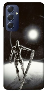 Чехол на Samsung Galaxy M54 5G Серебряный сёрфер фото 1 из 1