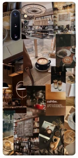 Чехол на Samsung Galaxy Note 10 Plus Coffee collage ver.2 фото 1 из 1