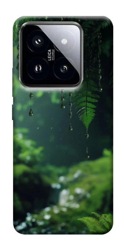 Чохол на Xiaomi 14 Pro rain forest фото 1 з 1