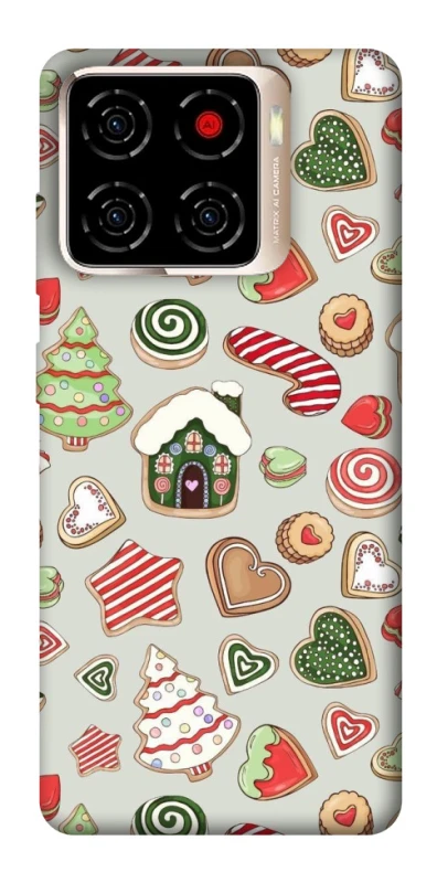 Чехол на ZTE Blade A56 Новогодний v7 фото 1 из 1