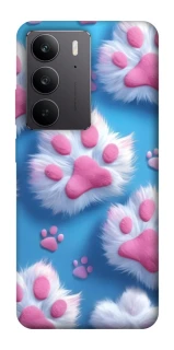 Чохол на Realme C75 Cat paw фото 1 з 1