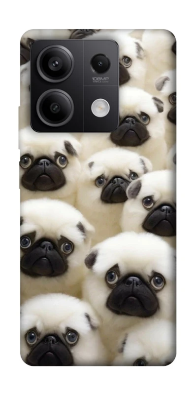 Чохол на Xiaomi Redmi Note 13 5G Doggy Pug Love фото 1 з 1