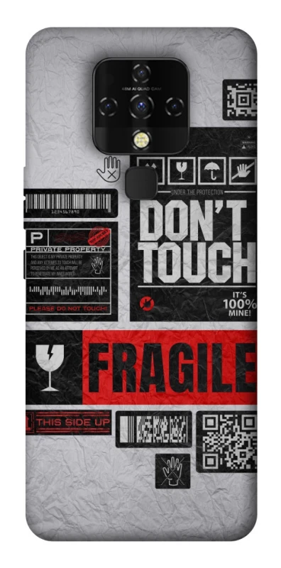 Чохол на TECNO Camon 16 SE Don't touch фото 1 з 1