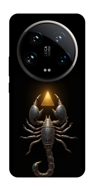 Чохол на Xiaomi 14 Ultra Scorpio with Golden Triangle фото 1 з 1