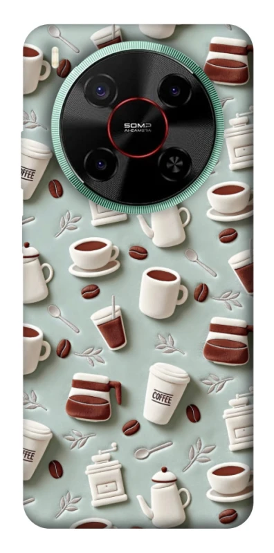 Чехол на ZTE Nubia V70 Max Your Coffee ver.2 фото 1 из 1