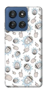 Чехол на Motorola Edge 60 Stylus Rick and Morty style фото 1 из 1