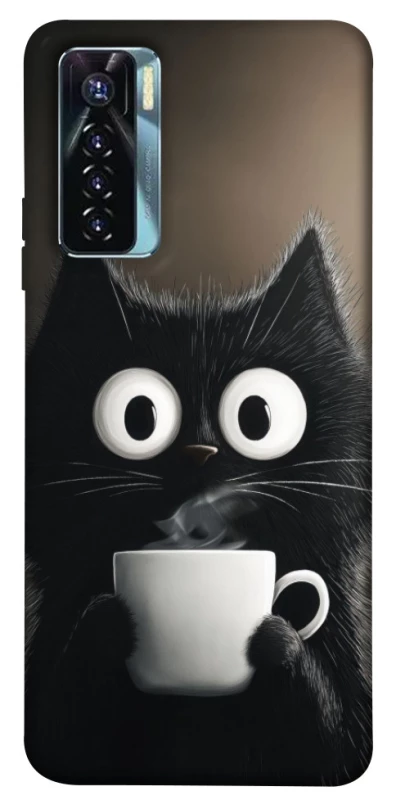 Чохол на TECNO Camon 17 Pro morning cat фото 1 з 1
