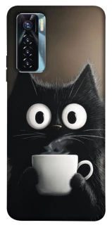Чохол на TECNO Camon 17 Pro morning cat фото 1 з 1