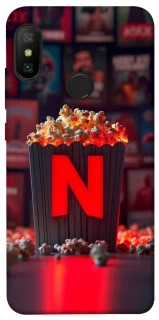 Чехол на Xiaomi Mi A2 Lite / Xiaomi Redmi 6 Pro Netflix and popcorn фото 1 из 1