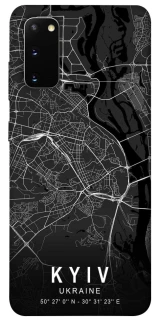 Чехол на Samsung Galaxy S20 Kyiv map фото 1 из 1