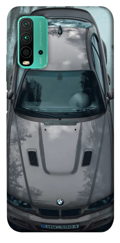 Чехол на Xiaomi Redmi Note 9 4G / Redmi 9 Power BMW grey фото 1 из 1