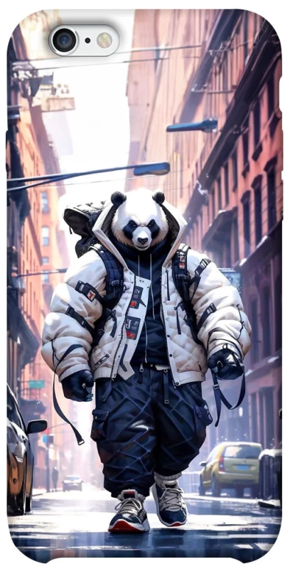 Чохол на Apple iPhone 6/6s (4.7") Панда кур'єр фото 1 з 1