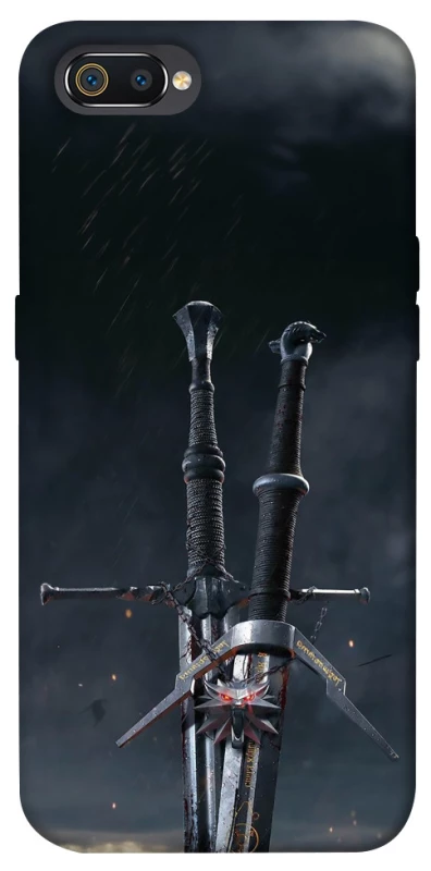 Чохол на Realme C2 Мечі Ведьмака фото 1 з 1