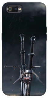 Чехол на Realme C2 Мечи Ведьмака фото 1 из 1