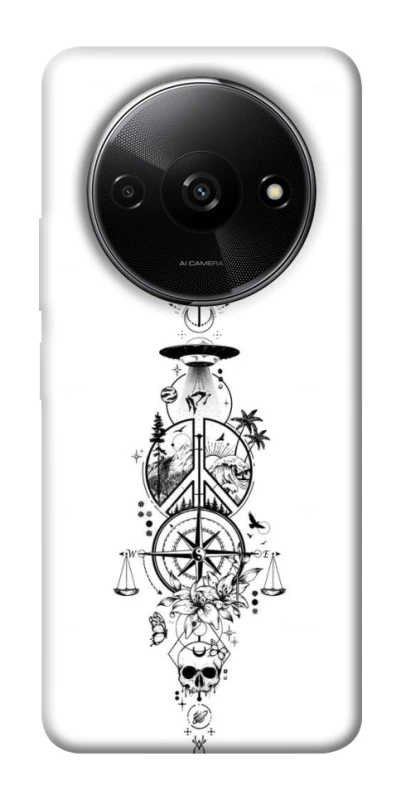 Чехол на Xiaomi Redmi A3 Tattoo ver.7 фото 1 из 1