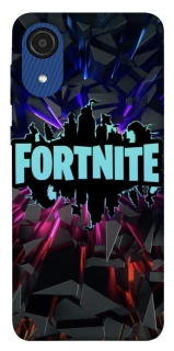 Чохол на Samsung Galaxy A03 Core Fortnite logo ver.3 фото 1 з 1