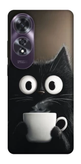 Чохол на Oppo A60 morning cat фото 1 з 1