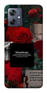 Чехол на Motorola Moto G54 Misanthropy фото 1 из 1