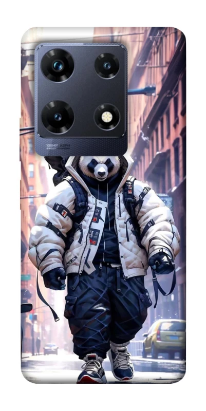 Чехол на Infinix Note 30 Pro Панда курьер фото 1 из 1
