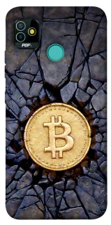 Чохол на TECNO POP 5 Bitcoin cracks фото 1 з 1