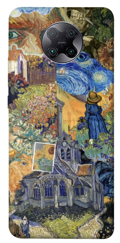 Чохол на Xiaomi Redmi K30 Pro / Poco F2 Pro Van Gogh collage фото 1 з 1
