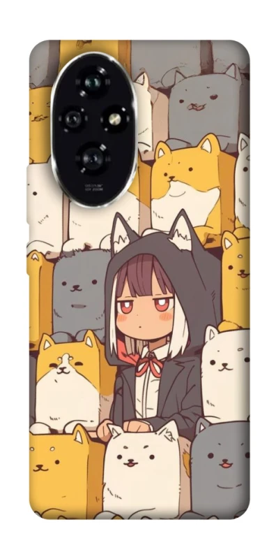 Чехол на Honor 200 Like a cat фото 1 из 1