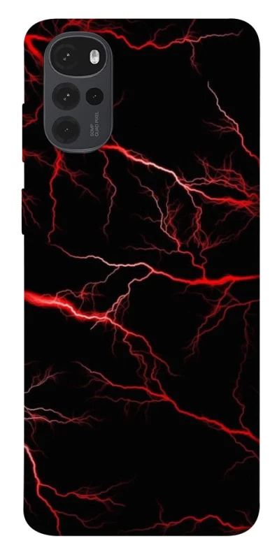 Чохол на Motorola Moto G22 Червона молнія фото 1 з 1