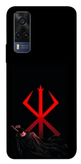 Чохол на Vivo Y53s Berserk Red Logo фото 1 з 1