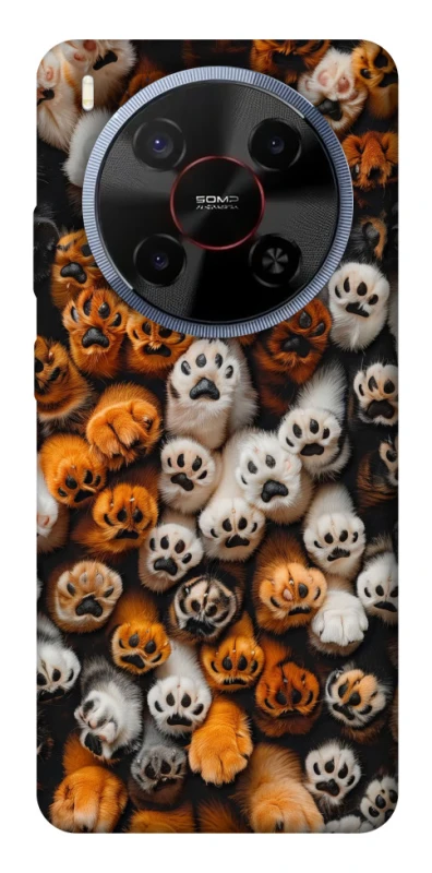 Чехол на ZTE Blade V70 Max Сat paws фото 1 из 1