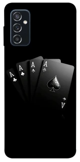 Чехол на Samsung Galaxy M52 Black Cards фото 1 из 1