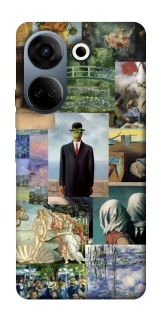 Чехол на TECNO Camon 20 Pro (CK7n) Art collage ver.4 фото 1 из 1