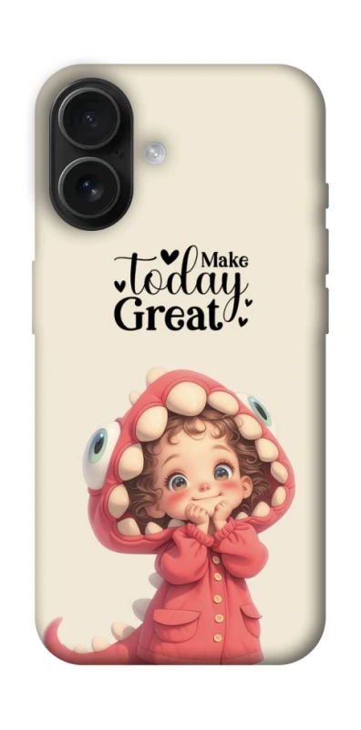 Чехол на Apple iPhone 16 Make today great фото 1 из 1
